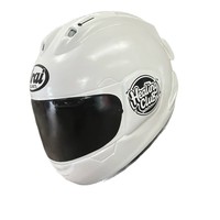 Escultura Gigante de Casco de Motocicleta de Carreras de Fibra de Vidrio con Diseño de Dibujos Animados Personalizado, Hecha a Mano, Ecológica, Impermeable, Accesorio de Gran Tamaño