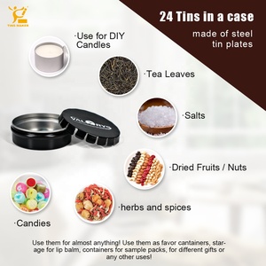 Bán Buôn Nhấp Vào Clack Vòng Bạc Hà Thiếc Có Thể Vòng Hộp Thiếc - Product Image 4