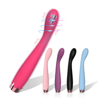 Vibromasseur G-spot rechargeable - Accessoire de jeu de rôle vibrant pour le plaisir féminin