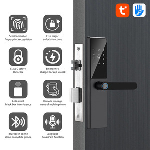 Aien Keyless thông minh khóa cửa <span class=keywords><strong>Wifi</strong></span> & App kiểm soát đ<span class=keywords><strong>i</strong></span>ện tử kỹ thuật số mật khẩu & Vân tay truy cập cho cửa gỗ - Product Image 2
