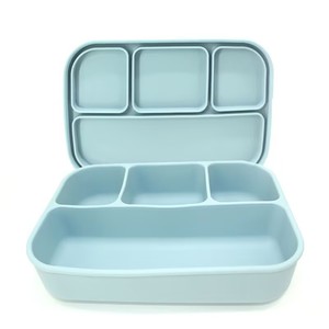 Practical Multifunctional Silicone Bento <b>Lunch</b> <b>Box</b> for Children Easy to Clean Odorless - Product Image 4