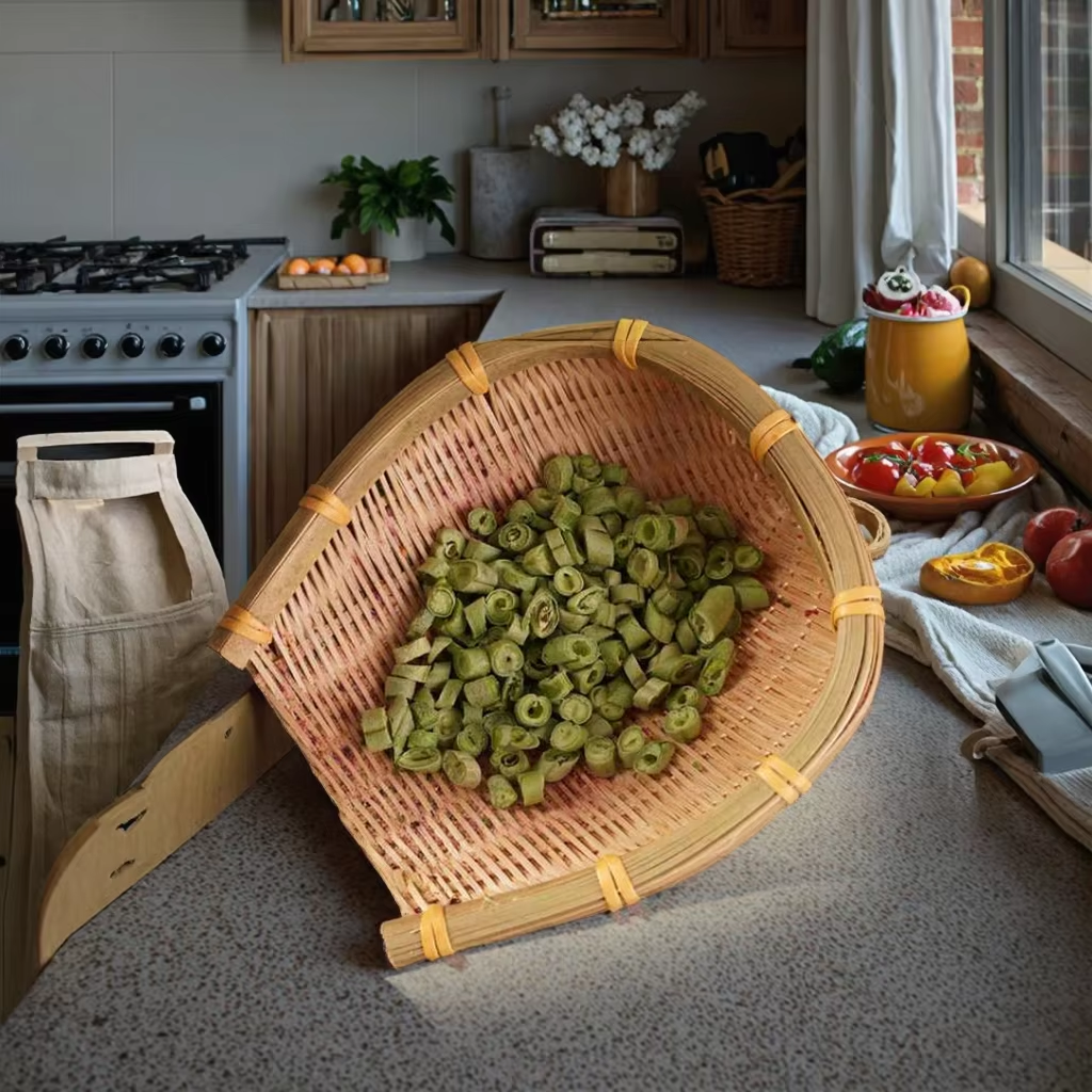 High Quality Factory Direct Sales of Low Price Natural Chinese Crispy Delicious Freeze Dried Green Bean Wholesale