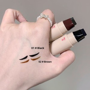 Eyeliner <span class=keywords><strong>tampon</strong></span> double embout végétalien, imperméable, lisse, 2 couleurs, épais, pour maquillage léger, vente en gros - Product Image 4