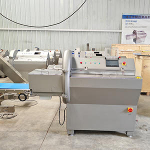 เครื่องตัดไส้กรอกแช่แข็งแบบอุตสาหกรรมเครื่องหั่นเนื้อแช่แข็งเครื่องตัดเนื้อเบอร์เกอร์สำหรับโรงงานแปรรูปเนื้อสัตว์ - Product Image 2