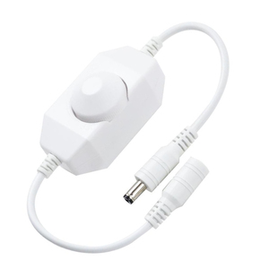 Interruptor de Perilla Atenuador de Tira LED de un Solo Color 6A con Control de Ajuste de Brillo para Luces LED, Carga Máxima de 144W - Product Image 3