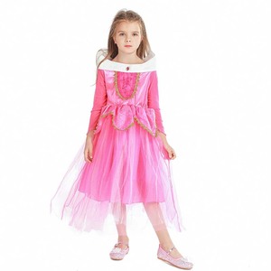 Costume d'Halloween pour enfants <span class=keywords><strong>belle</strong></span> <span class=keywords><strong>au</strong></span> <span class=keywords><strong>bois</strong></span> <span class=keywords><strong>dormant</strong></span> princesse fête filles costume <span class=keywords><strong>robe</strong></span> 2-10 ans <span class=keywords><strong>robe</strong></span> de princesse rose DISP-002 - Product Image 4