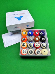 Bola de <span class=keywords><strong>Billar</strong></span> Dynasphere de Rodio de Calidad Superior, 57.2 mm, Bola de <span class=keywords><strong>Billar</strong></span> de Resina Blanca y Negra para Snooker - Product Image 5