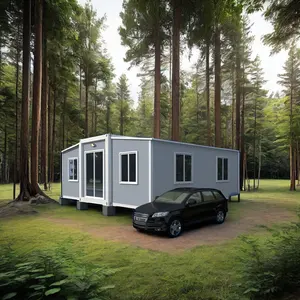 20ft Prefab Container House Prefabricated Luxury Mobile Modular Container House Tiny Home Prefabricated Living