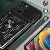 Haute qualité 3 1 nouveau Design antichoc étui de téléphone portable pour iPhone 14/14 Pro Max porte-anneau arrière couverture de téléphone protecteur d'écran