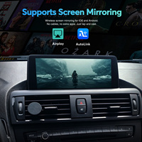 Ewaygps - Monitor de Coche Inalámbrico Portátil con Pantalla Táctil IPS de 10.25 Pulgadas, CarPlay y Android Auto para BMW Serie 1 2 F20 F21