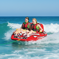Tube de remorquage gonflable en PVC pour sports nautiques, durable et résistant