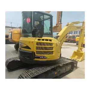 Macchina prezzo di fabbrica caterpillar braccio lungo yanmar vio55-5B mini escavatore di seconda mano