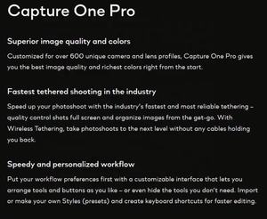 Maîtrise du développement RAW, du traitement d'images et de la gestion des actifs Capture One Pro - Product Image 2