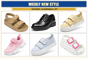 Venta al por mayor de calzado infantil surtido al azar: zapatillas, sandalias, zapatos de lona, tenis y mocasines para compra en el extranjero. - Product Image 6
