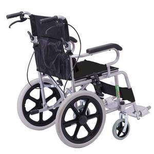 Fauteuil roulant manuel pliable et léger avec pneus pleins pour personnes âgées et enfants - Product Image 4