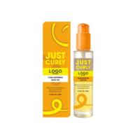 Huile Capillaire Définition Boucles Anti-Frisottis Hydratation Longue Durée Légère Non Grasse Rehausseur Naturel de Boucles 72ml Vente en Gros OEM