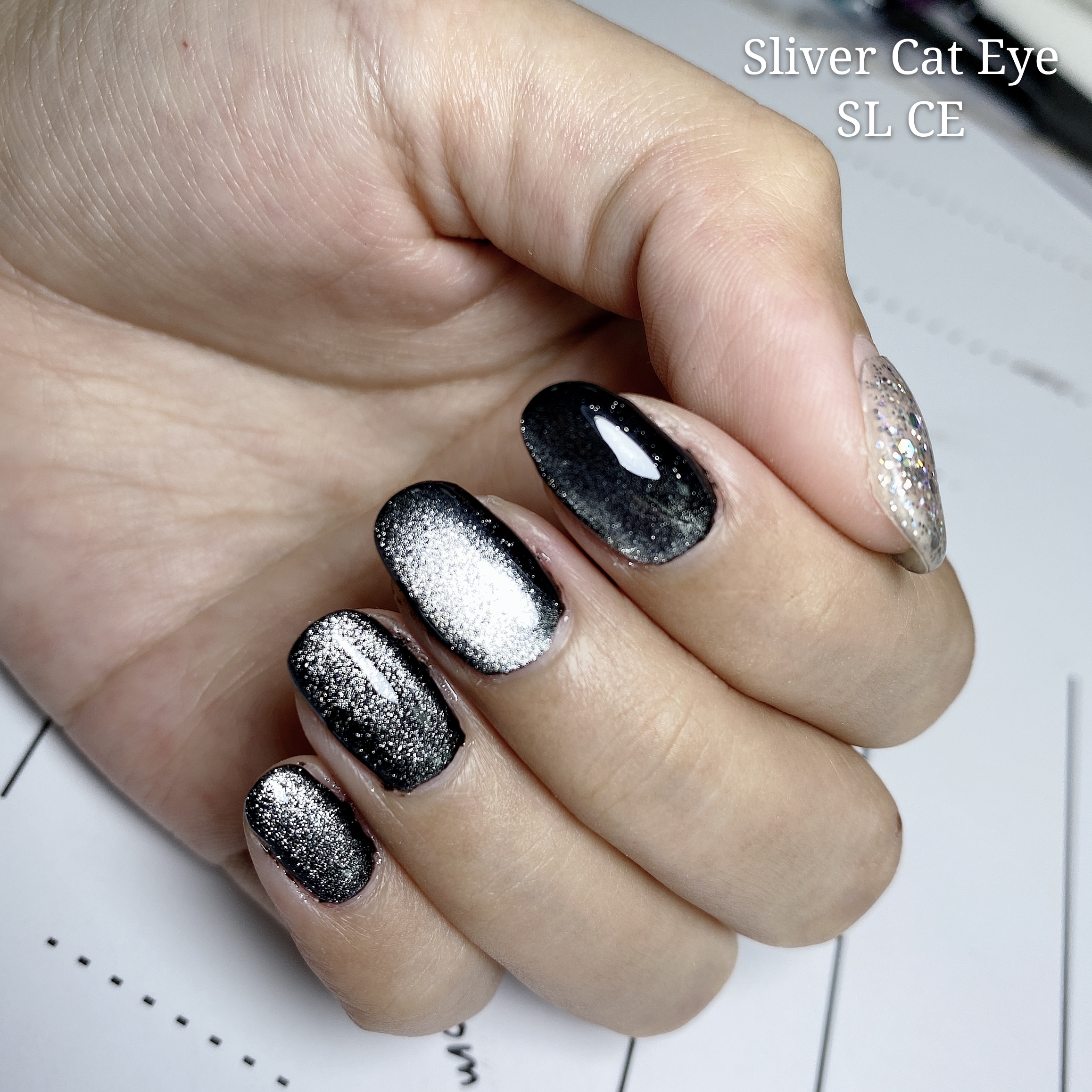 red chrome for nails