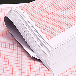 Papel Cuadriculado para Gráficos, Papel de Cálculo de Coordenadas, Papel de Dibujo para Estudiantes, Papel Cuadriculado Rojo para Arquitectura y Laboratorio - Product Image 4