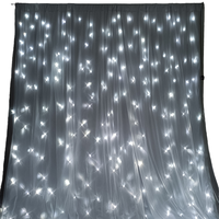 Rideau de fond en sequins LED pour événements