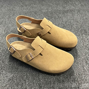 Sabots <span class=keywords><strong>orthopédiques</strong></span> en cuir véritable avec amorti et bride de talon antidérapante - Product Image 3