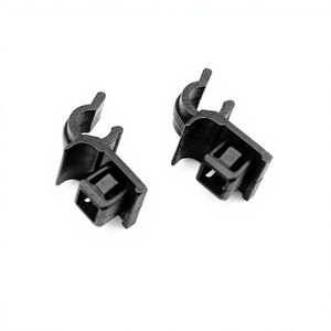 Support de fixation universel pour tige de capot automobile K201 noir en PP à clipser pour remplacement et réparation - Product Image 2