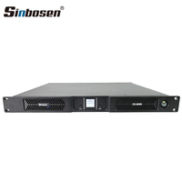 Amplificateur de puissance professionnel numérique de son stéréo musical haute puissance D2-6000 classe d avec écran d'affichage de la température
