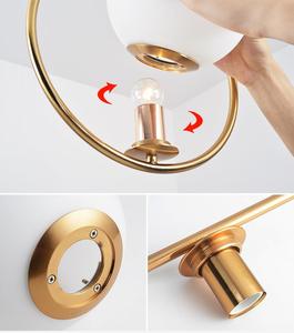 Lámpara de araña acrílica frontal para vestíbulo de Hotel, iluminación artística en forma de pájaro, para pasillo de recepción, escalera giratoria - Product Image 4