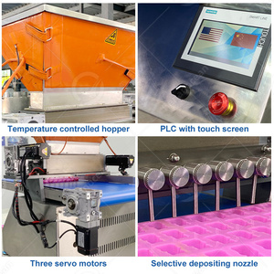 OCEAN Automatic Small <b>Sweet</b> Gummy Maker Production Jelly Make <b>Moulding</b> Automatic Candy Machine - Product Image 4