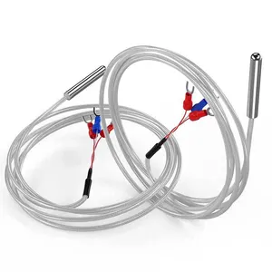Industrial 3 wire 4 wire stainless steel waterproof probe Thermal resistance thermocouple rtd pt 100 temperature sensor