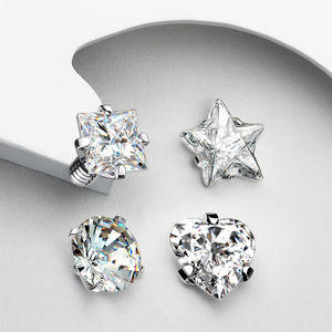 用于皮肤穿刺的心脏顶部微皮肤穿刺的16规格顶部微皮肤珠宝 - Product Image 3