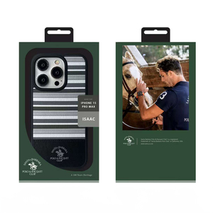 Polo cổ điển màu xanh sọc dọc mô hình chống sốc trường hợp đối với iPhone 15 - Product Image 6