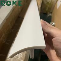 Plinthes ROKE Ps avec caractéristiques résistantes à l'eau, adaptées aux murs, aux coins et aux finitions de plafond