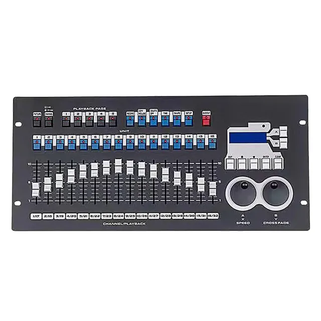 Vendite dirette della fabbrica Console da palcoscenico da discoteca 256 Controller DMX per apparecchiature per luci da palcoscenico serie Par Light a testa mobile