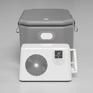 Acrylic 1HP Cold Plunge Chiller with WIFI APP & <b>Remote</b> <b>Control</b> Pump & Gear Filter Ozone generator Eco-Friendly - Product Image 4