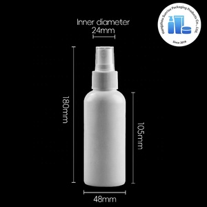 Dispensador <span class=keywords><strong>de</strong></span> <span class=keywords><strong>Alcohol</strong></span> Cosmético <span class=keywords><strong>de</strong></span> PE Resistente a la Luz con Pulverizador <span class=keywords><strong>de</strong></span> Bomba Blanco <span class=keywords><strong>de</strong></span> 200 ml - Product Image 1