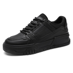 Men's Trendy Casual Athletic Walking <b>Style</b> <b>Shoes</b> Breathable Waterproof Rubber Outsole Anti-Slip Layer Lining Flexible PU Upper - Product Image 5