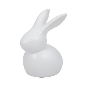 Moderna Statuetta di Coniglio in Ceramica, Scultura Animale per Arredamento Casa, Bagno, Ufficio, Soggiorno - Product Image 2