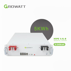 Batería Solar Growatt HOPE 5.0L-B1 LiFePO4 de Estado Sólido, 51.2V 100Ah 5.12kWh IP20 para el Hogar con Vida Útil de 6000 Ciclos - Product Image 1