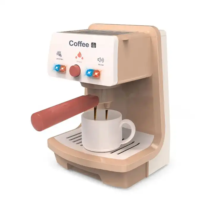 Source Kids house playhouse coffee toys coffee shop toys plastic coffee  machine with light sound for kids on m.