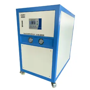 5 HP Small Cooling Water Chiller 300 Controller, Industrial Recirculating Water Cooled Chiller