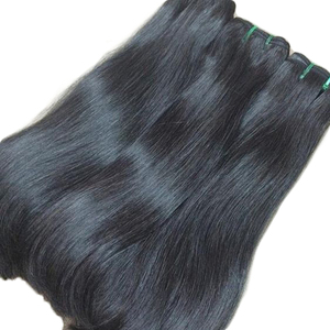 双拉骨直免费样品13A级生印度毛发角质层对齐头发直巴西人发束RUBE - Product Image 3