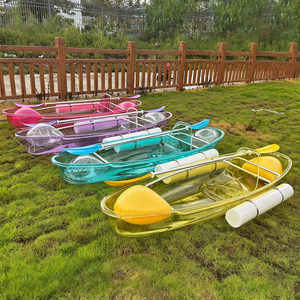 <span class=keywords><strong>Kayak</strong></span> Transparente con Fondo Transparente, <span class=keywords><strong>Precio</strong></span> de Fábrica, Canoa de Cristal Transparente para 2~4 Personas, Kayaks <span class=keywords><strong>Transparentes</strong></span> para Turismo con Accesorios Gratuitos - Product Image 2