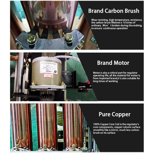 Máy ổn áp tự động ba pha Servo loại 10kva 20kva 30kva 100kva, động cơ Servo Svc, dùng cho máy bơm nước gia đình - Product Image 5