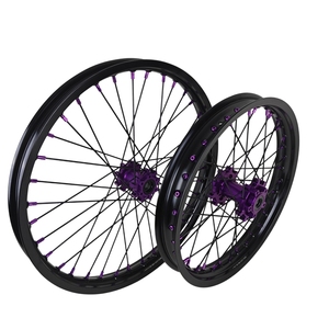Ensemble de roues de moto tout-terrain LXC Plug and Play Leopard XE Pro S 21 pouces 18 pouces, moyeux en aluminium CNC, 21x1.6 18x2.15 avant arrière, vélo électrique Enduro - Product Image 6