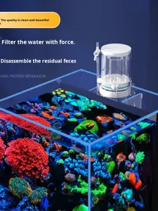 Séparateur de protéines pour petits aquariums marins, aquariums de poissons-clowns coralliens - Conception mini intégrée, augmente l'oxygène, améliore l'eau - Product Image 3