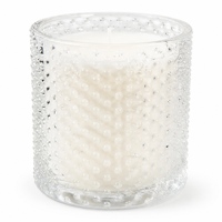 Photophores en verre transparent gaufré à motifs variés, en verre épais, pour bougies chauffe-plat et votives, pour la décoration de table de mariage