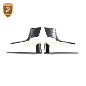 Kit carrosserie complet en fibre de carbone sèche de style T-Chart, comprenant un becquet avant, un becquet arrière et des jupes latérales pour <span class=keywords><strong>Porsche</strong></span> <span class=keywords><strong>911</strong></span>-992 - Product Image 6