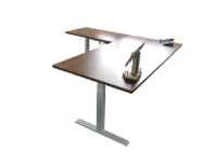 Électrique Réglable En Hauteur Pour Ordinateur Portable Convertisseur de Bureau Table Exécutive Moderne De Meubles De Bureau de Bureau de Travail De Fer En Métal