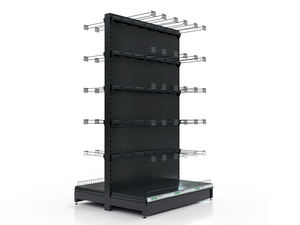 Étagères de supermarché en acier haute densité Global Source, rayonnage gondole peu encombrant pour les petites supérettes urbaines - Product Image 5