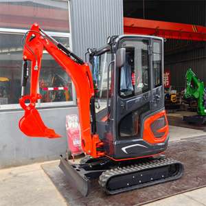 รถขุดขนาดเล็กจากจีน 2.5 ตัน ยี่ห้อคูโบต้า ราคาถูก เหมาะสำหรับงานป่าไม้ - Product Image 4